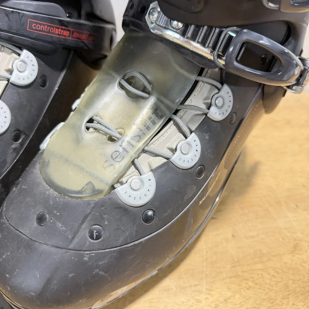 Salomon Verse Ski Boots Mens US 13 Gray Sensifit Thermicfit Speed Lace RX881